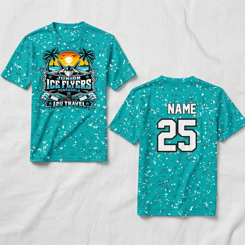 Jr Ice Flyers Custom Tee