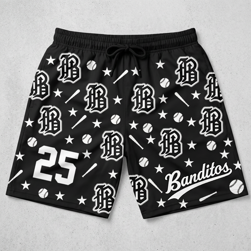 12u Banditos Elite Custom Swim Trunks