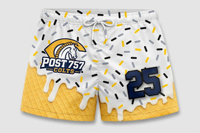 757 Colts Custom Athletic Shorts