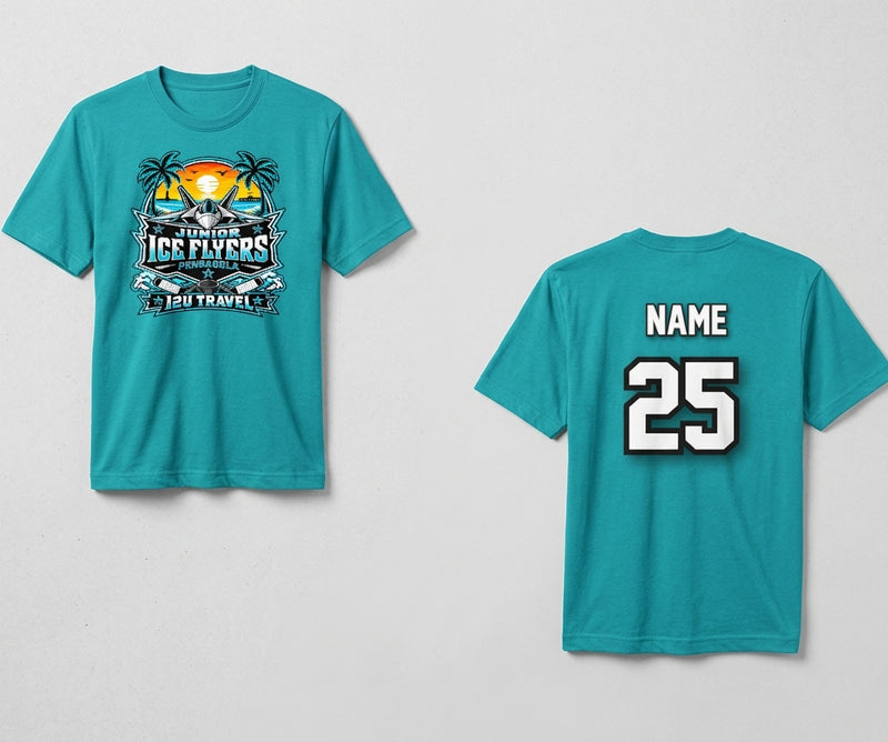 Jr Ice Flyers Custom Tee
