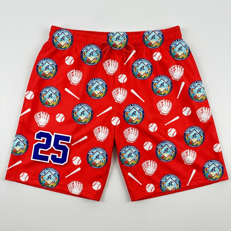 Aces Custom Swim Trunks
