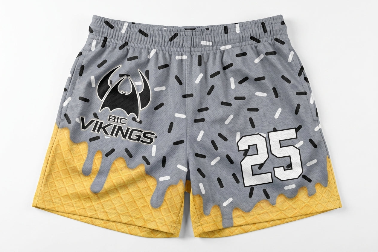 AIC Vikings Custom Athletic Shorts