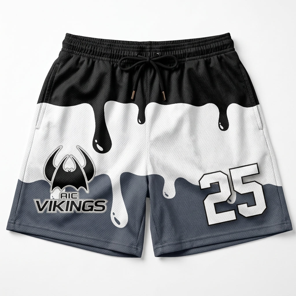 AIC Vikings Custom Swim Trunks