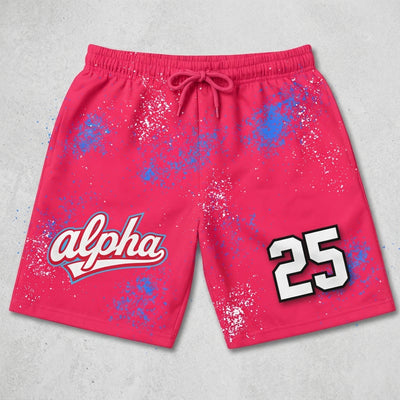 Alpha Elite Custom Swim Trunks