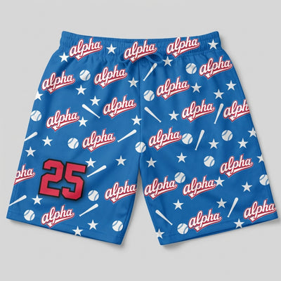 Alpha Elite Custom Swim Trunks