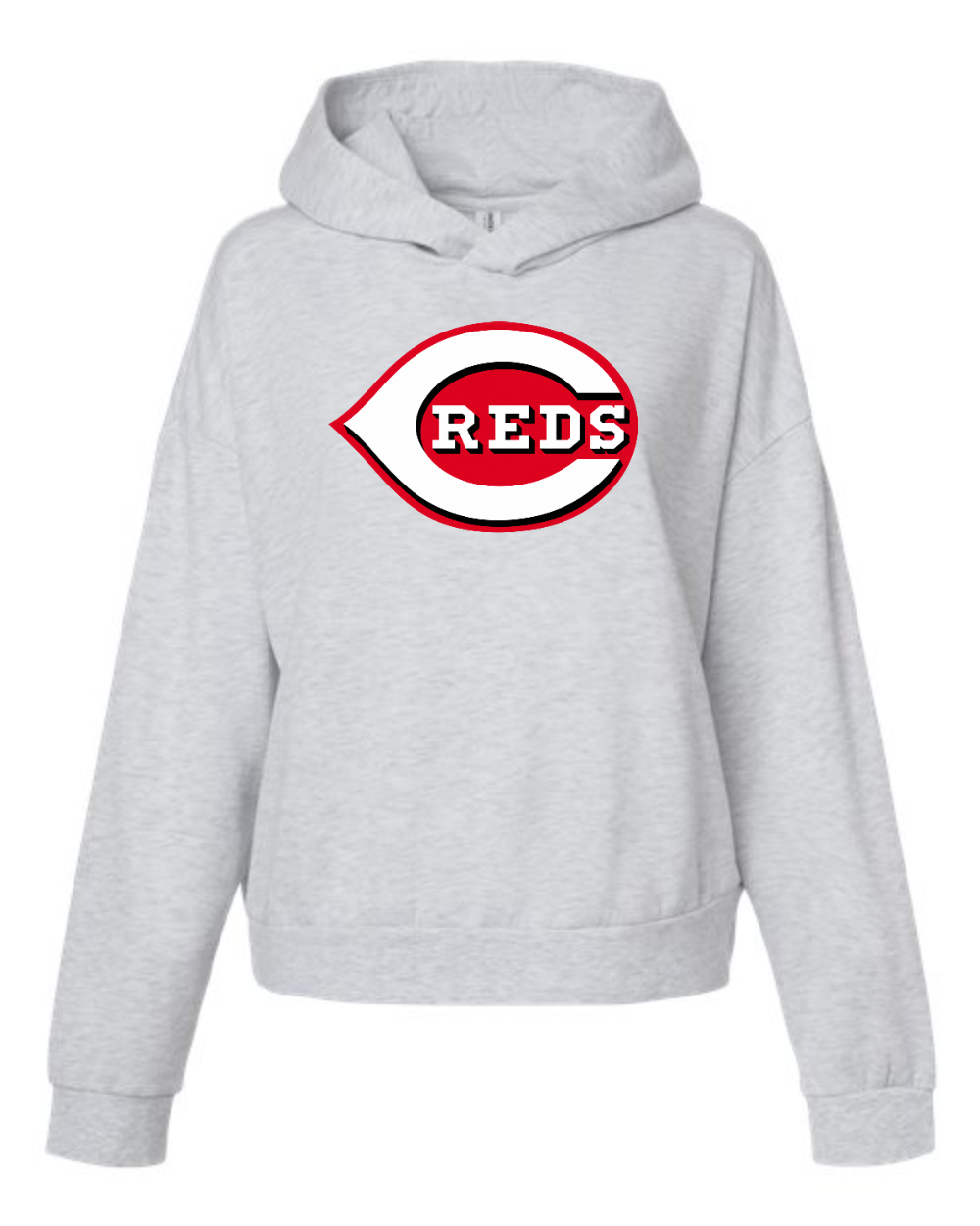 Chesire Reds Independent Trading Co. PRM2600 Women's California Wave Wash Sunday Hooded Sweatshirt (Ash Heather)