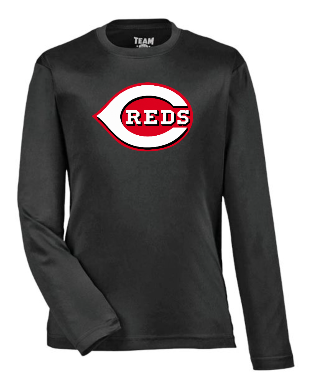 Chesire Reds Team 365 Youth Zone Performance Long Sleeve T-Shirt (Black)