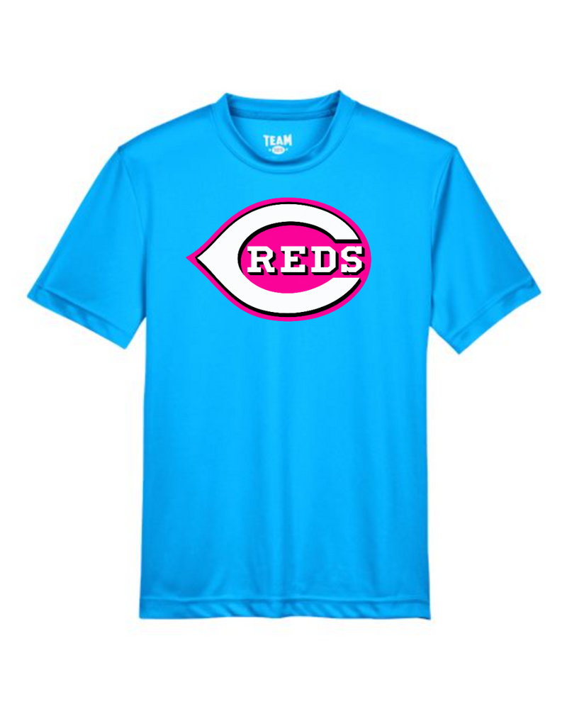 Chesire Reds Team 365 Youth Zone Performance T-Shirt (Electric Blue)