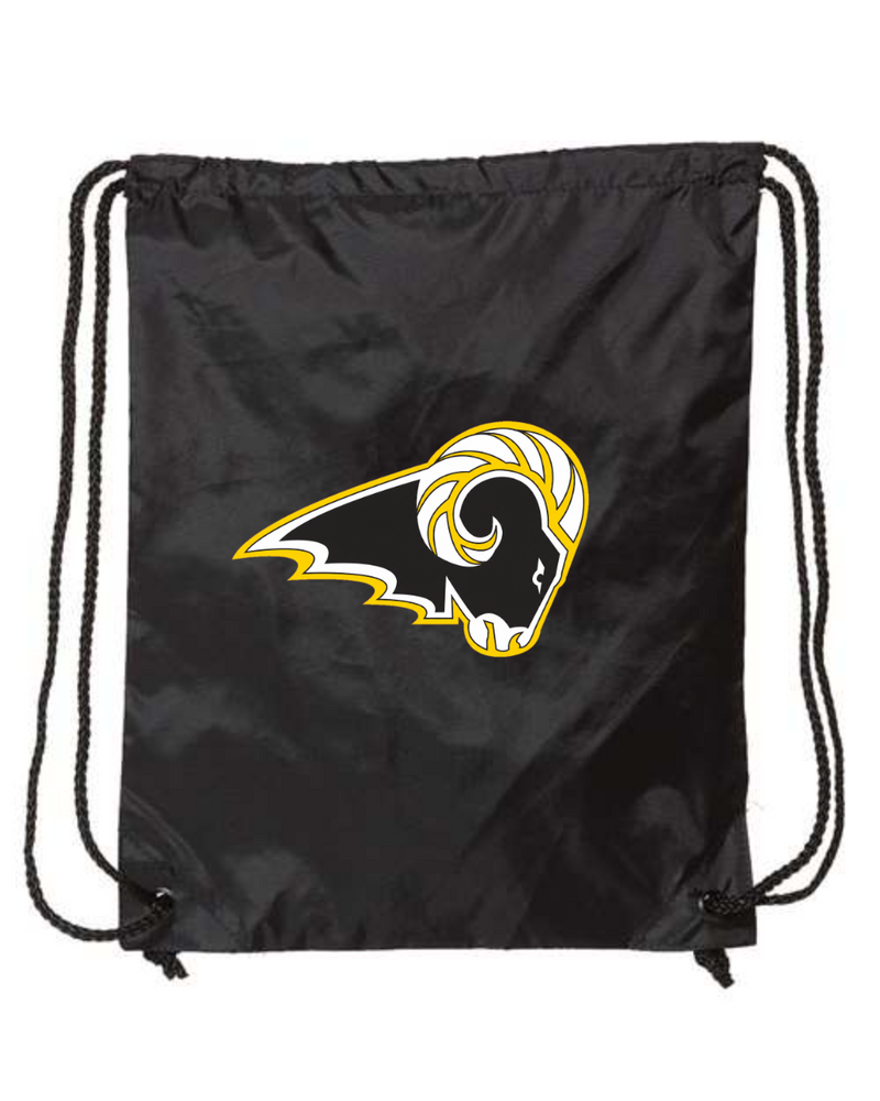 Delaware Elementary Liberty Bags 8881 Drawstring Pack with DUROcord (Black)
