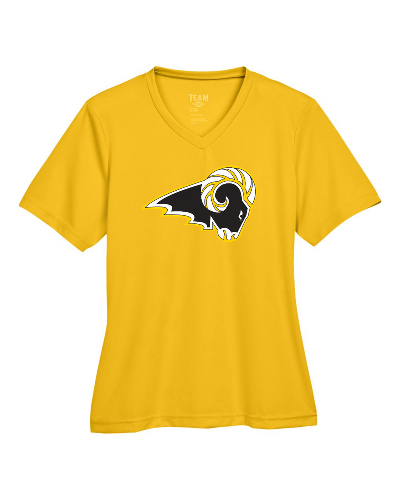 Delaware Elementary Team 365 Women's Zone Performance T-Shirt (Sport Athletic Gold)