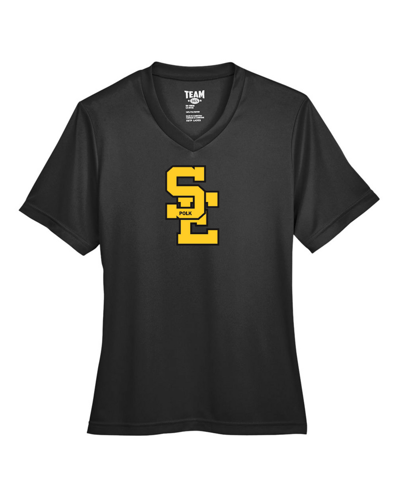 Delaware Elementary Team 365 Women's Zone Performance T-Shirt (Black)
