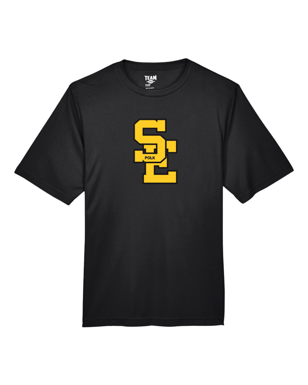 Delaware Elementary Team 365 Men's Zone Performance T-Shirt (Black)