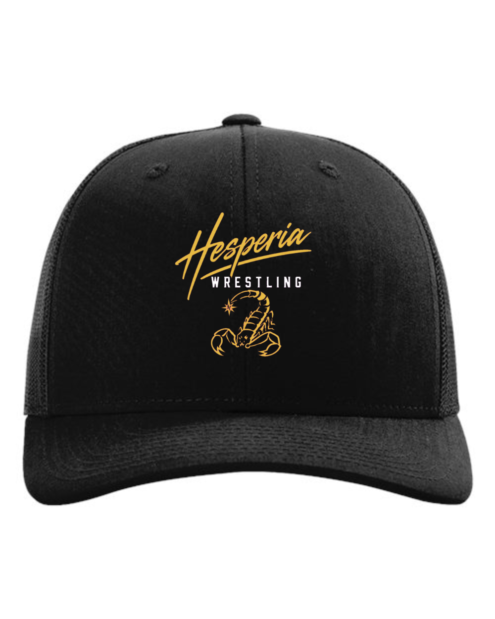 Hesperia Wrestling Richardson 112 Snapback Trucker Cap. 112 (Black)