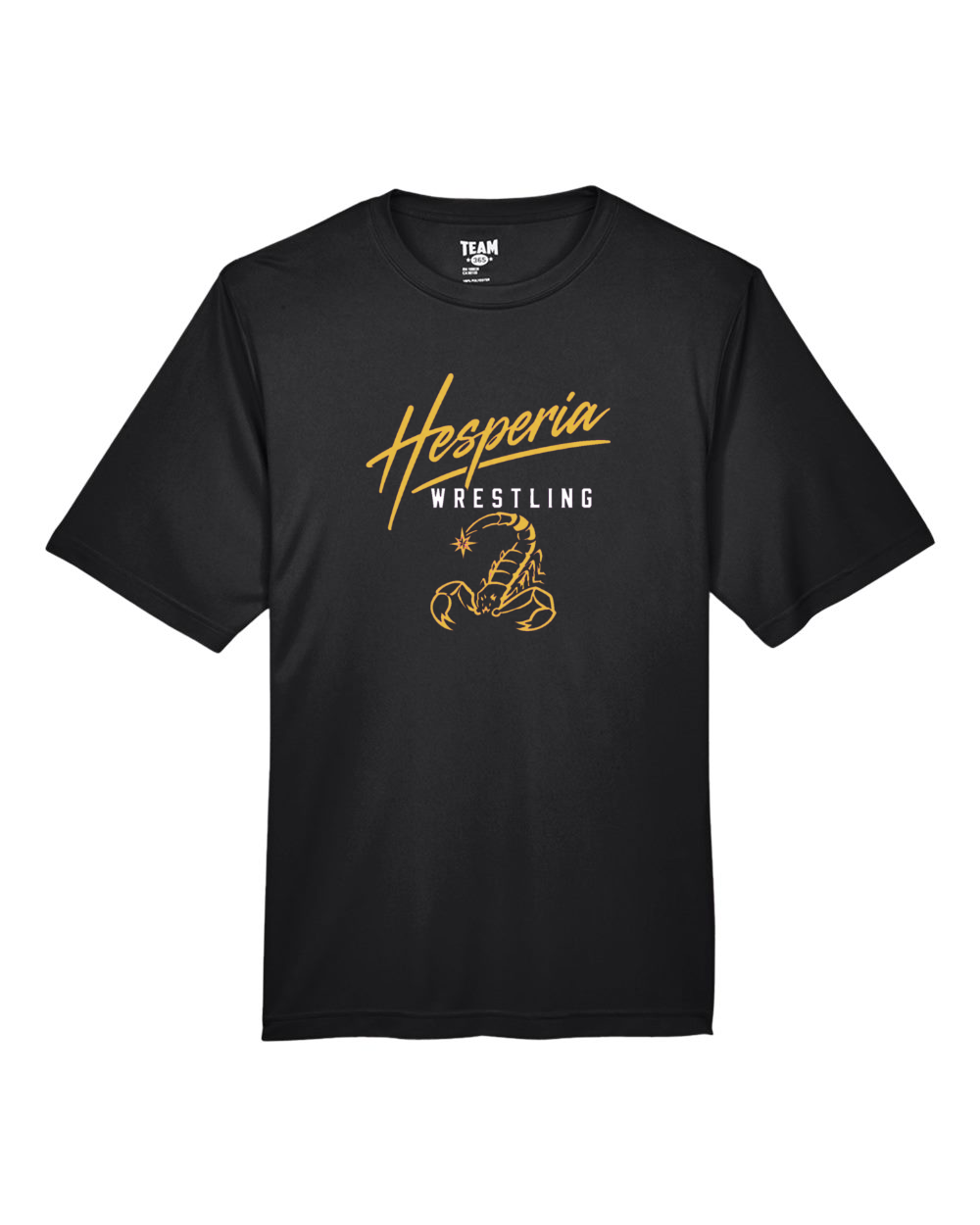 Hesperia Wrestling Team 365 Men's Zone Performance T-Shirt (Black)