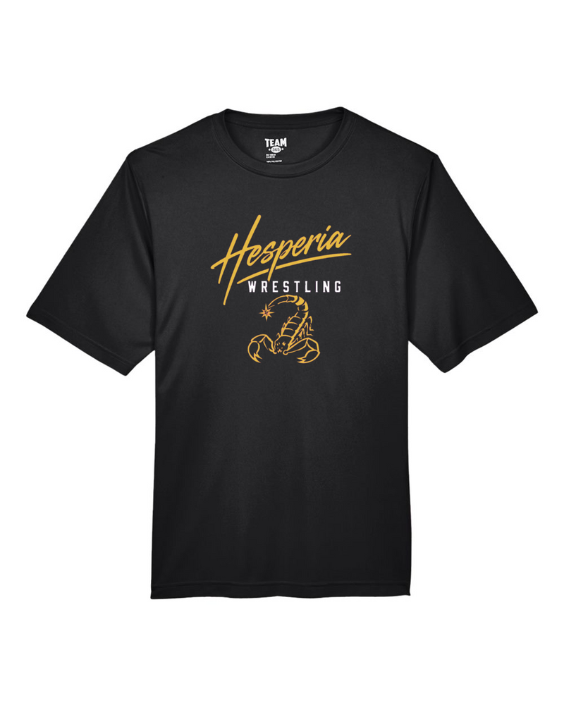 Hesperia Wrestling Team 365 Men's Zone Performance T-Shirt (Black)