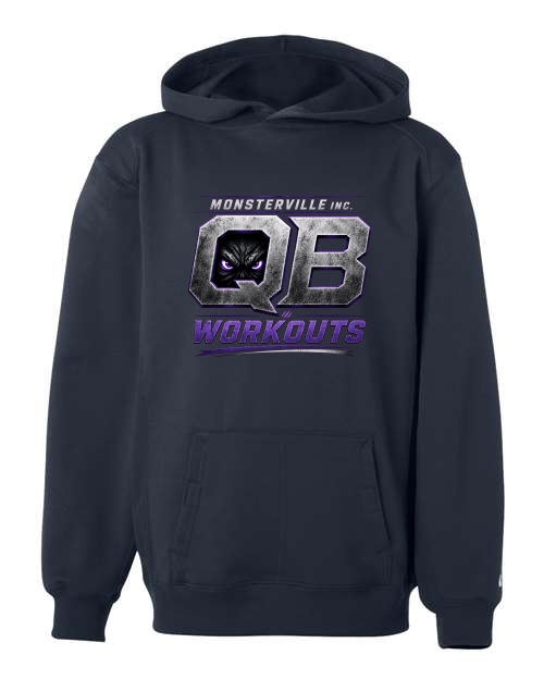Monsterville QB Performance Hoodie - Navy