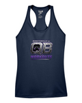 Monsterville QB Racerback Tank - Navy