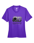 Monsterville QB Women T-Shirt - Purple