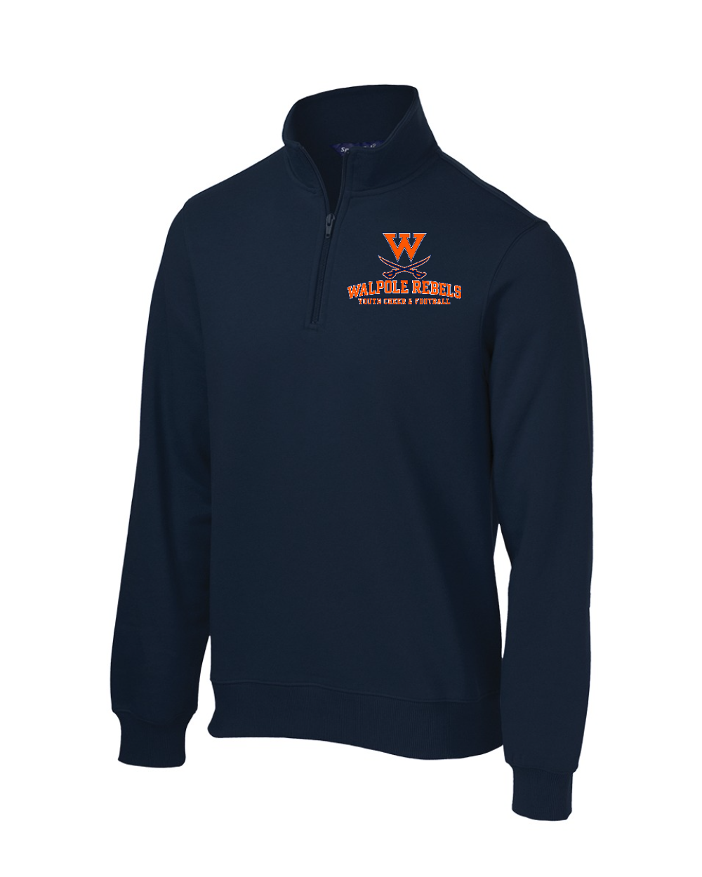 Walpole Rebels Football & Cheer Sport-Tek 1/4-Zip Sweatshirt (True Navy)