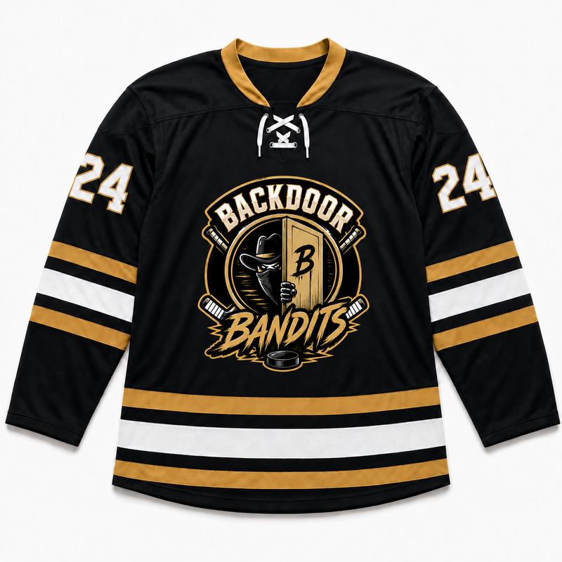 Backdoor Bandits Custom Hockey Jersey