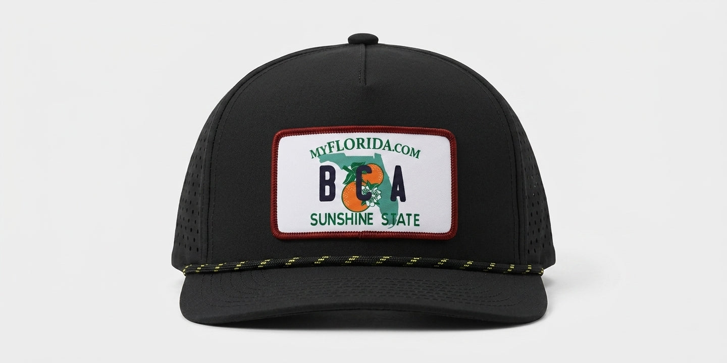 Berean Christian Academy Hurricanes Custom License Plate Hat