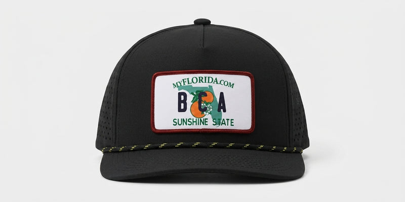 Berean Christian Academy Hurricanes Custom License Plate Hat
