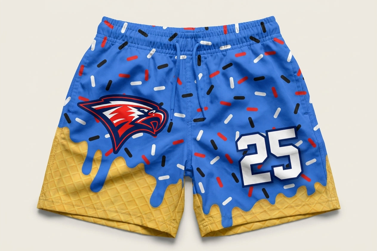 BFDC Eagles Custom Swim Trunks