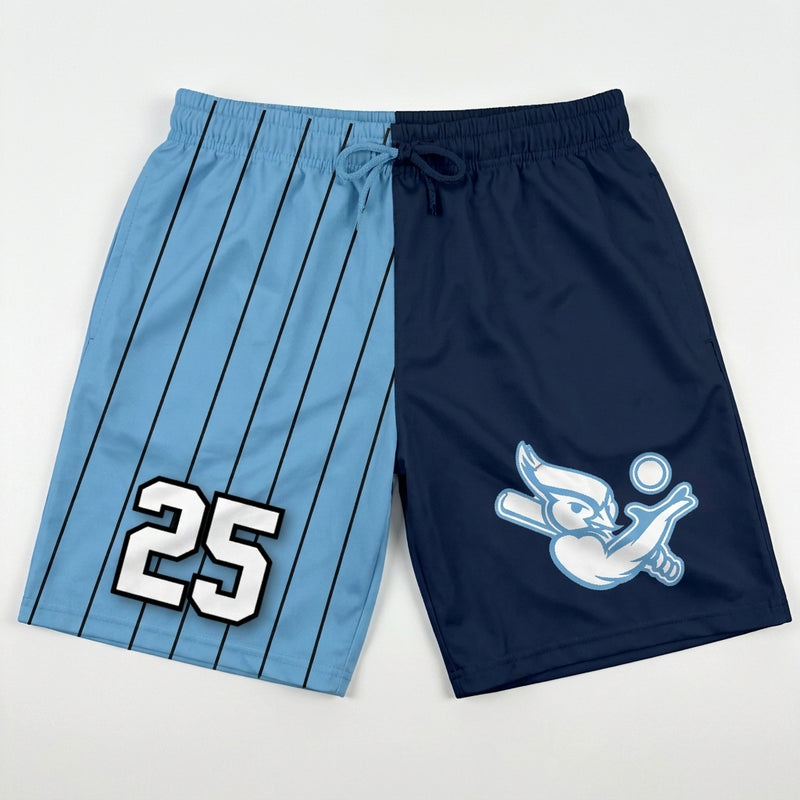 Blue Jays Custom Swim Trunks - Design 5