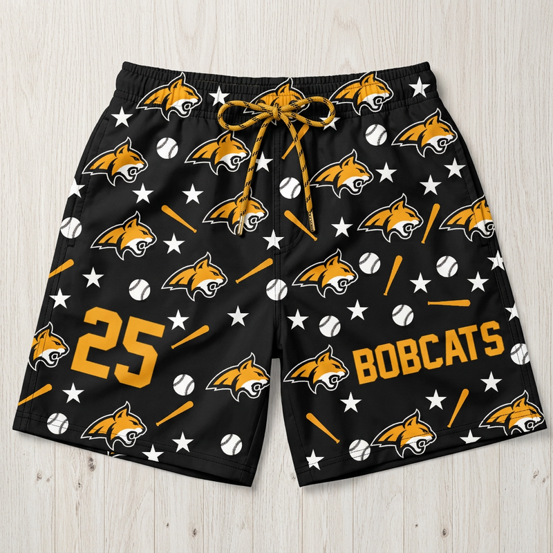 Bobcats Custom Swim Trunks
