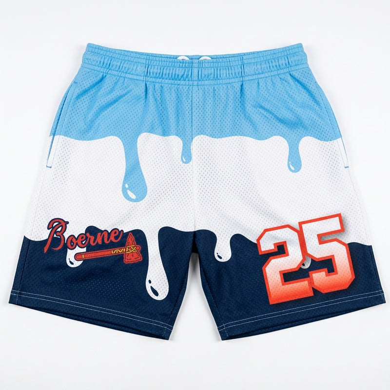 Boerne Braves Custom Athletic Shorts