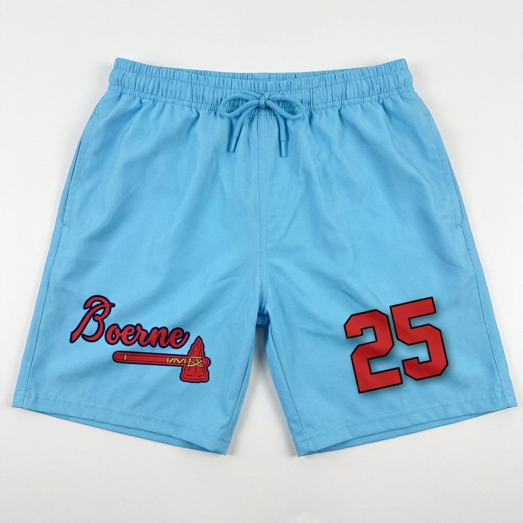 Boerne Braves Custom Athletic Shorts