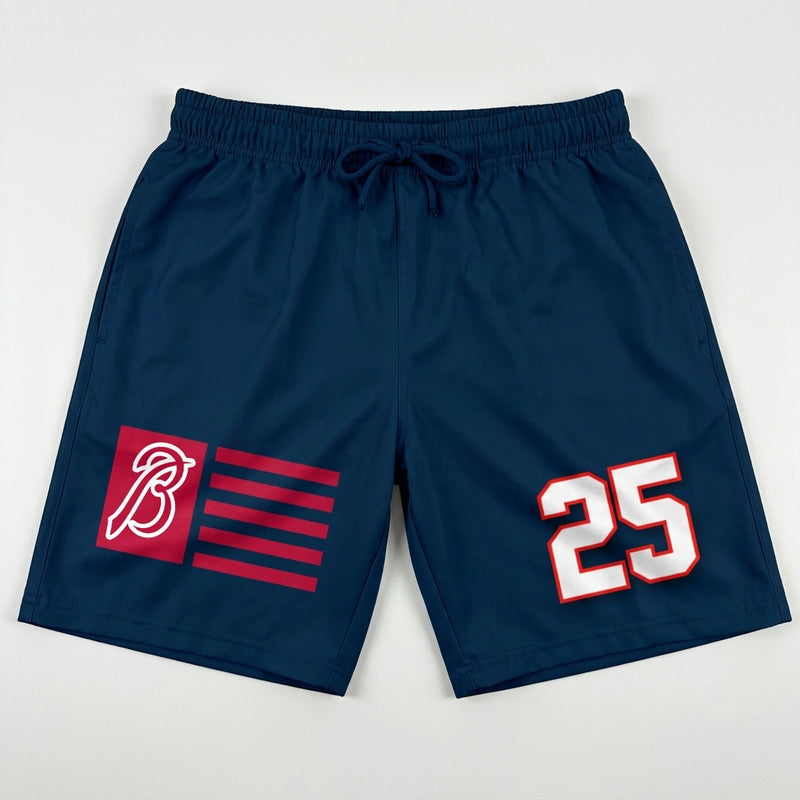 Boerne Braves Custom Athletic Shorts