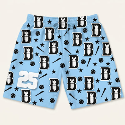 Bombers Custom Swim Trunks