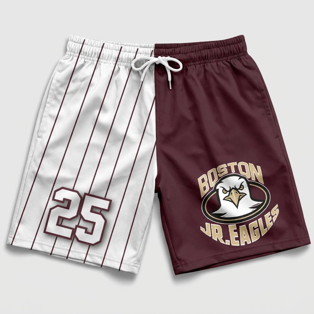 Boston JR Eagles Custom Athletic Shorts