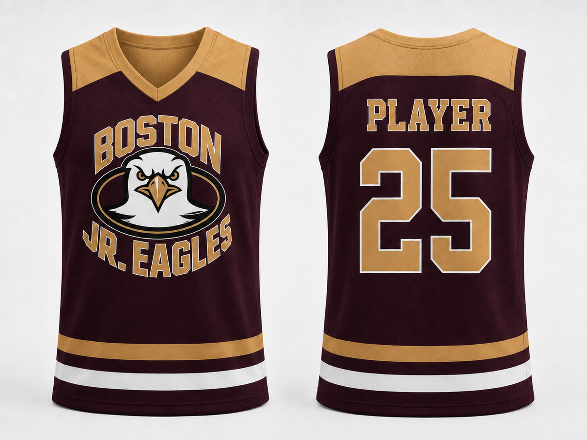 Boston JR Eagles Custom Basketball Jersey