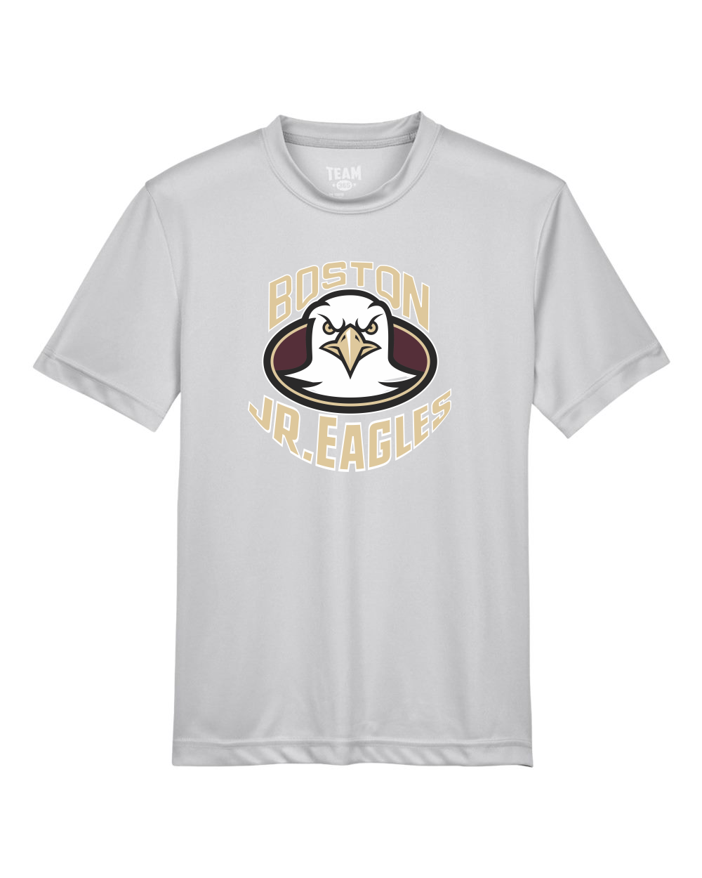 Boston JR Eagles Team 365 Youth Zone Performance T-Shirt (Sport Silver)