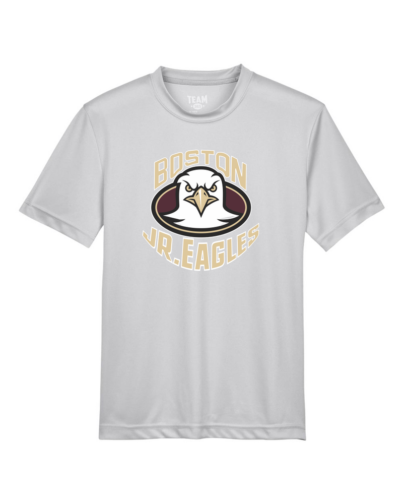 Boston JR Eagles Team 365 Youth Zone Performance T-Shirt (Sport Silver)