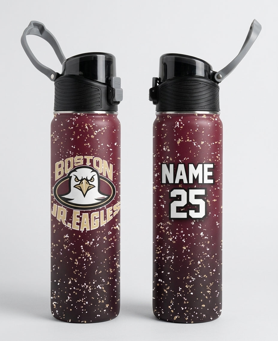 Boston JR Eagles Custom Water Bottle