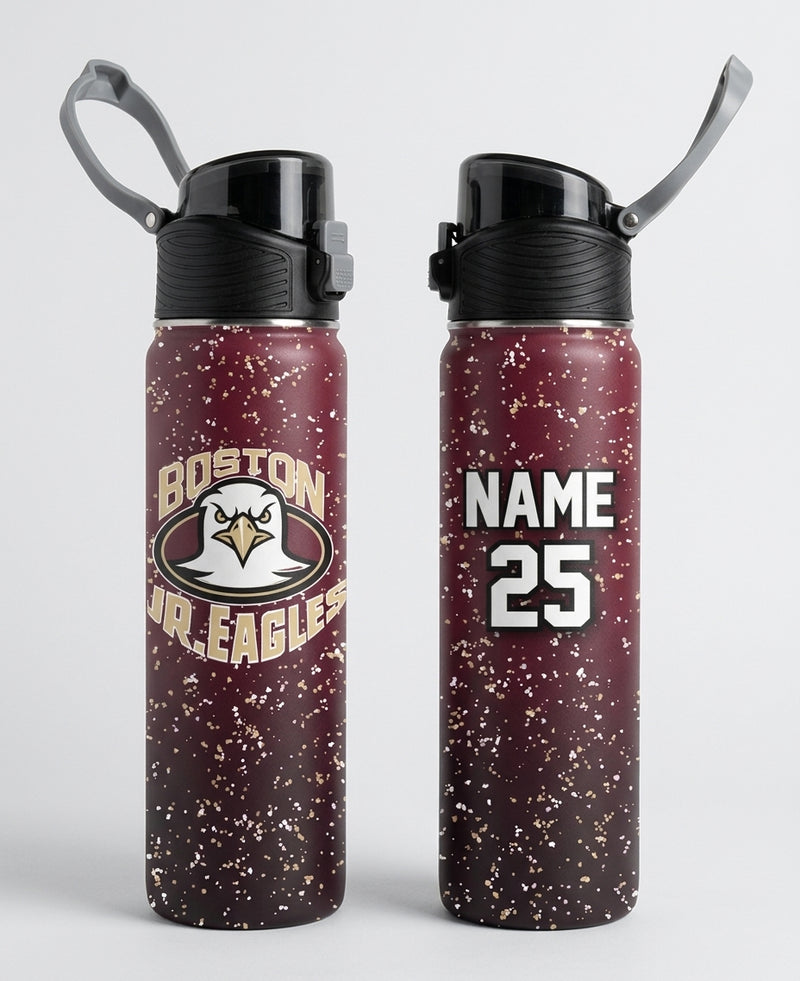 Boston JR Eagles Custom Water Bottle