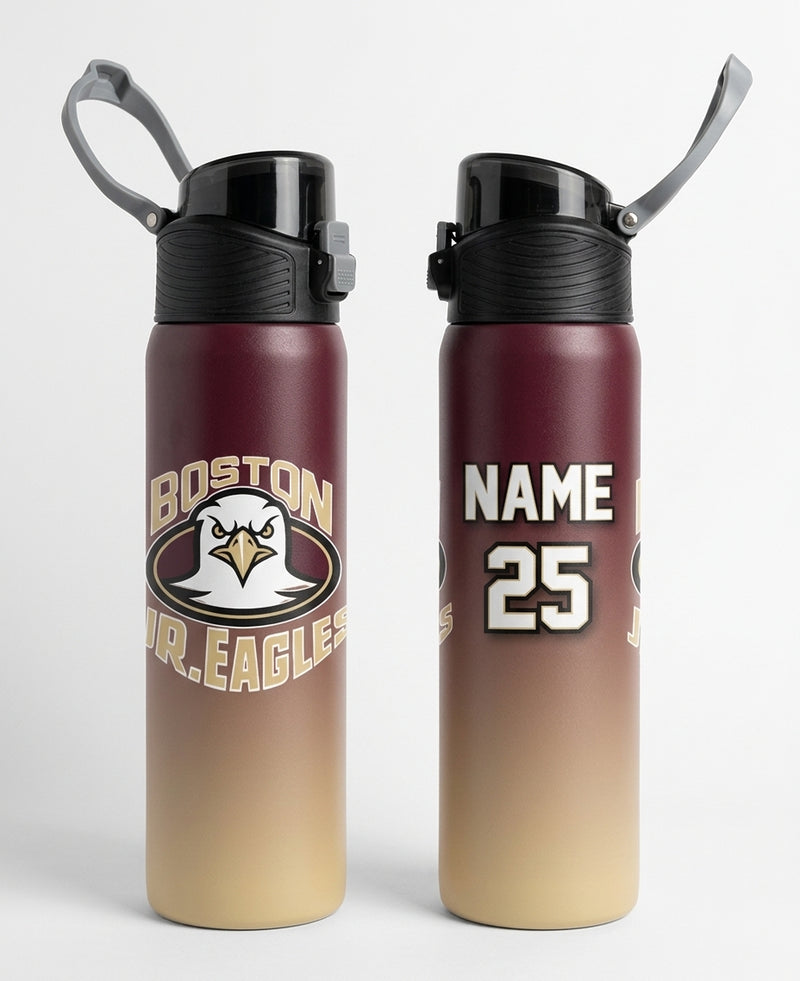 Boston JR Eagles Custom Water Bottle