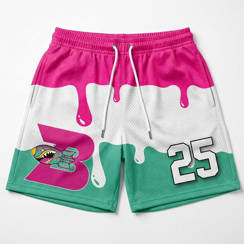 Buffalo bomb squad Custom Athletic Shorts