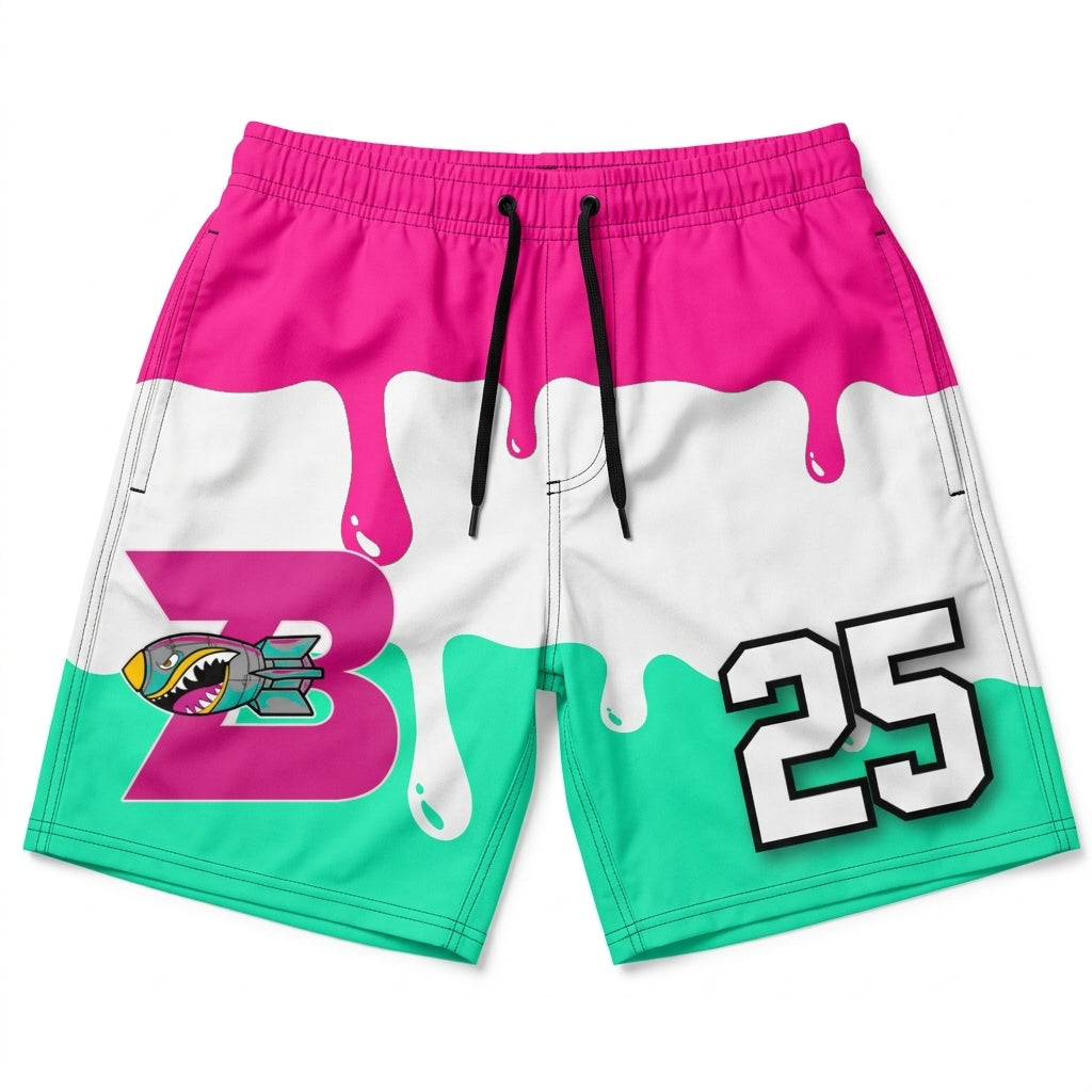 Buffalo Bomb Squad Custom Swim Trunks