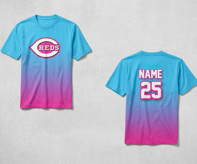 Chesire Reds Custom Tee Shirt - Design 2