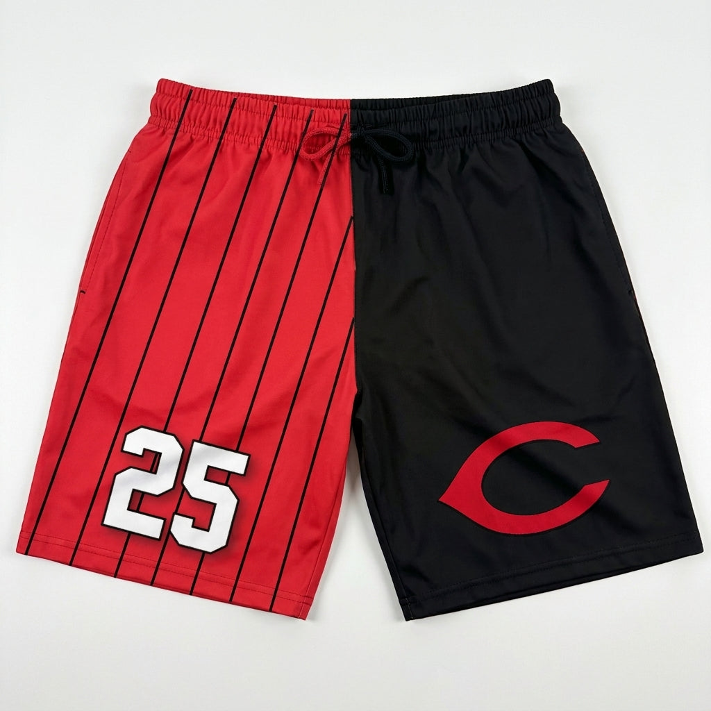 Chesire Reds Custom Athletic Shorts - Design 8