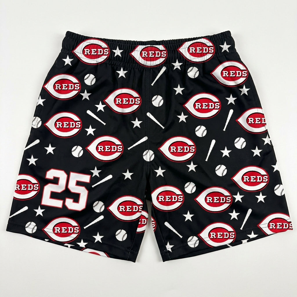Chesire Reds Custom Athletic Shorts - Design 6