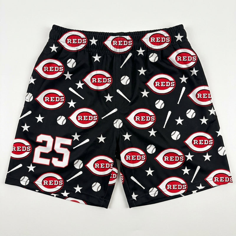 Chesire Reds Custom Athletic Shorts - Design 6