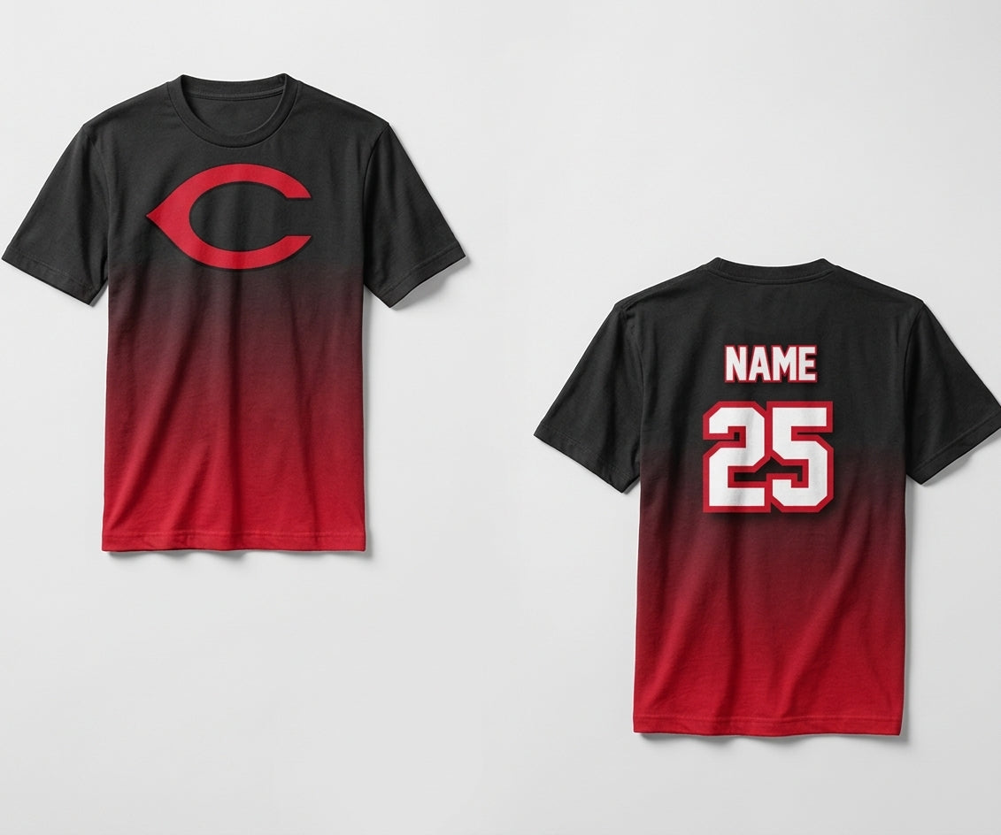 Chesire Reds Custom Tee Shirt - Design 4