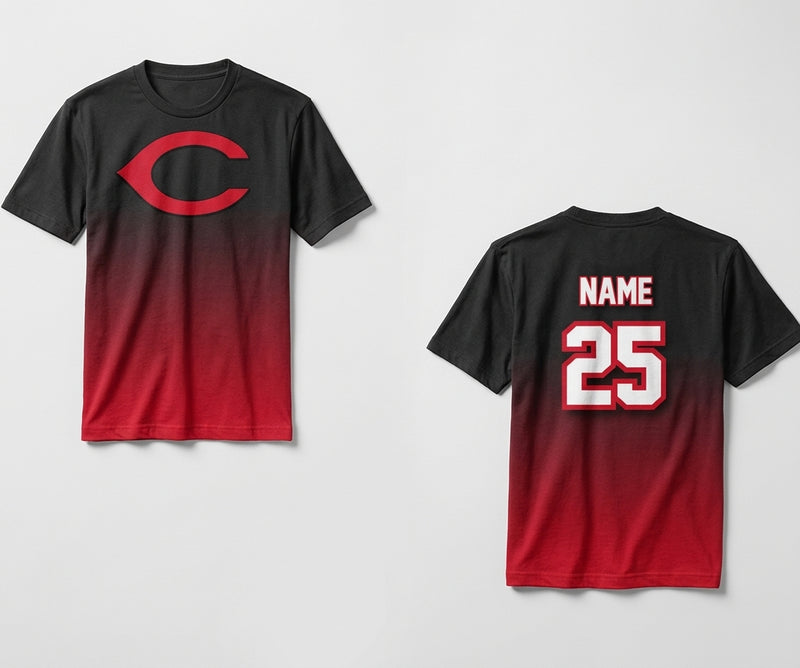 Chesire Reds Custom Tee Shirt - Design 4