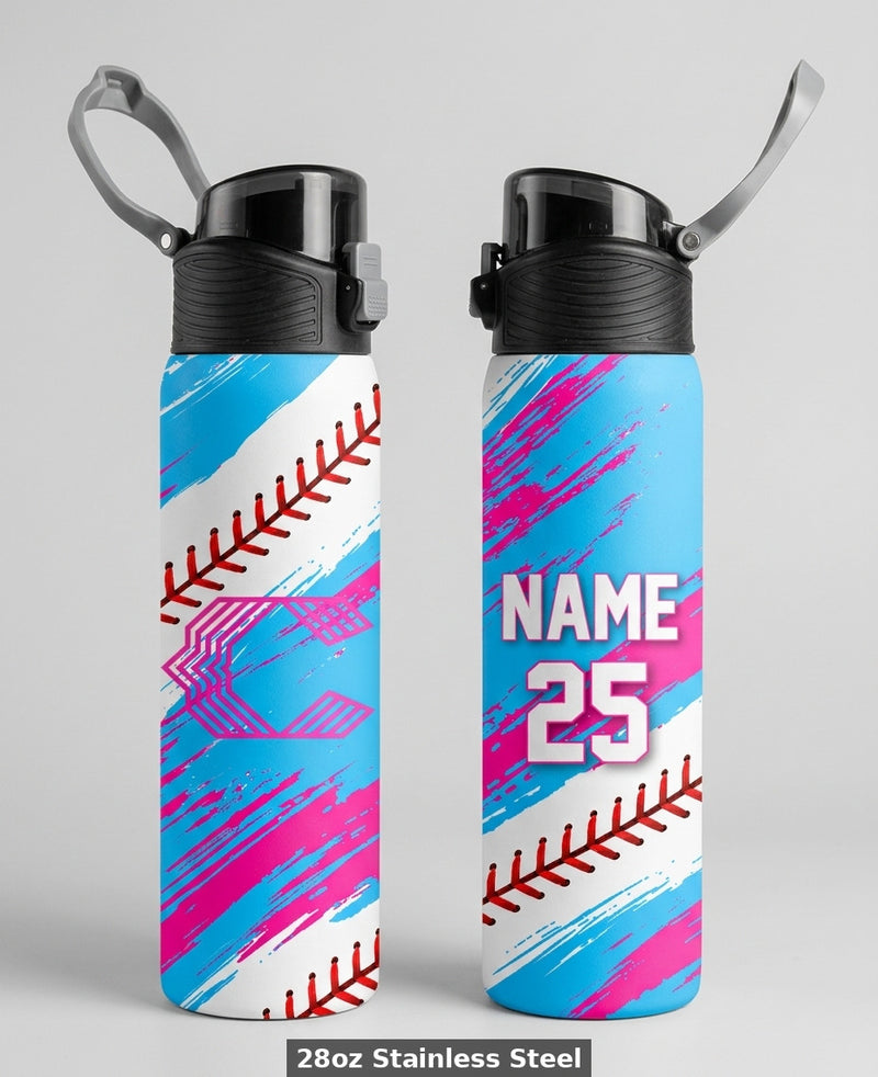 Chesire Reds Custom Water Bottle - Design 5