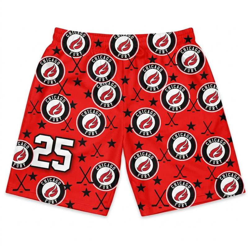 Chicago Fury Custom Swim Trunks
